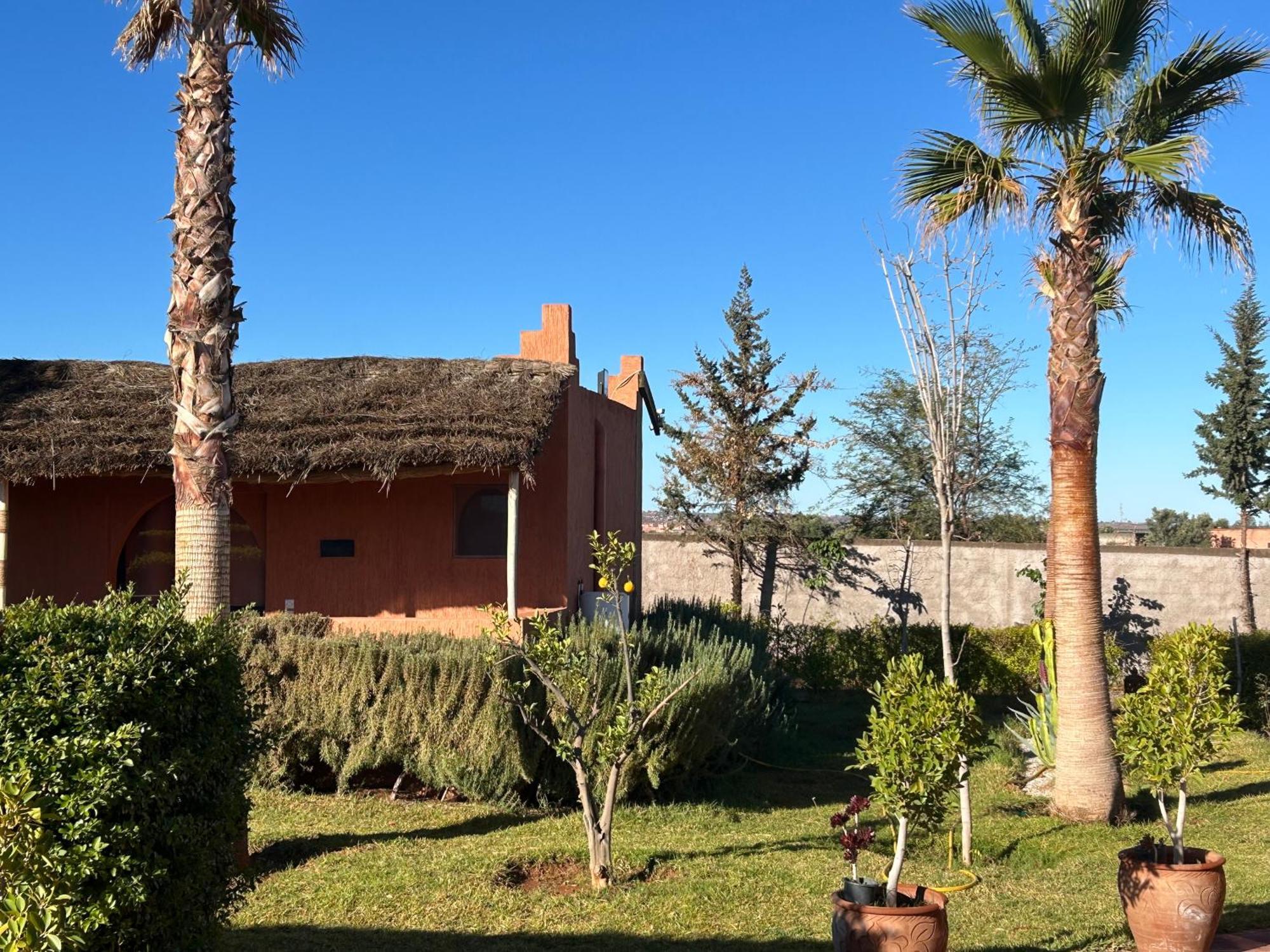 Les Orangers De L'Ourika Hotel Douar Akkara Luaran gambar