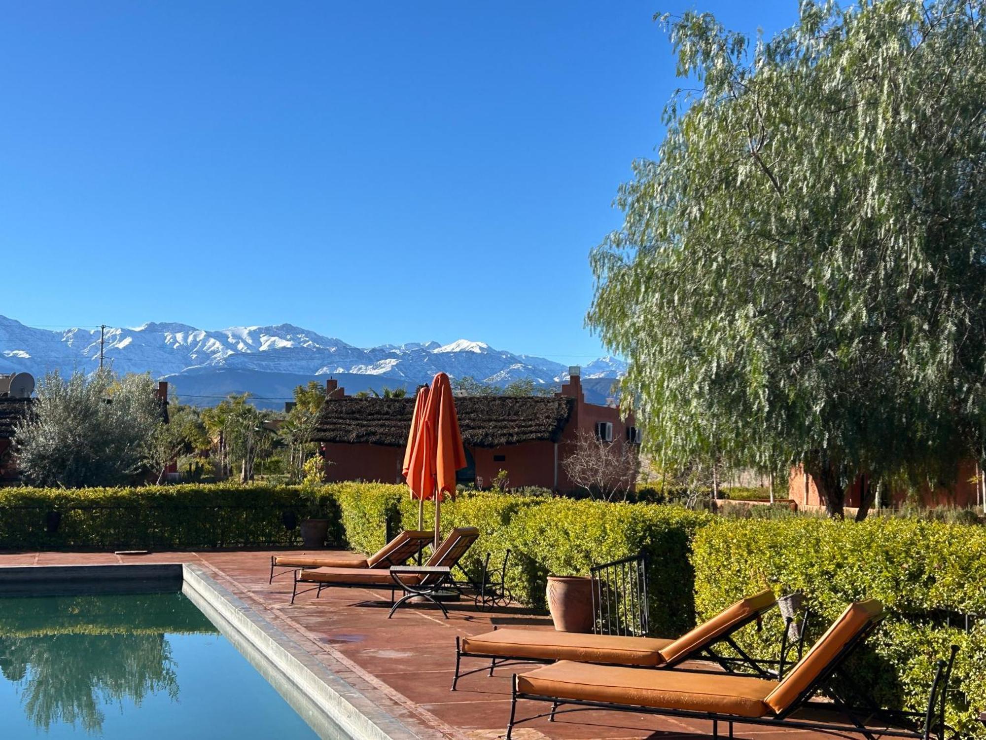 Les Orangers De L'Ourika Hotel Douar Akkara Luaran gambar
